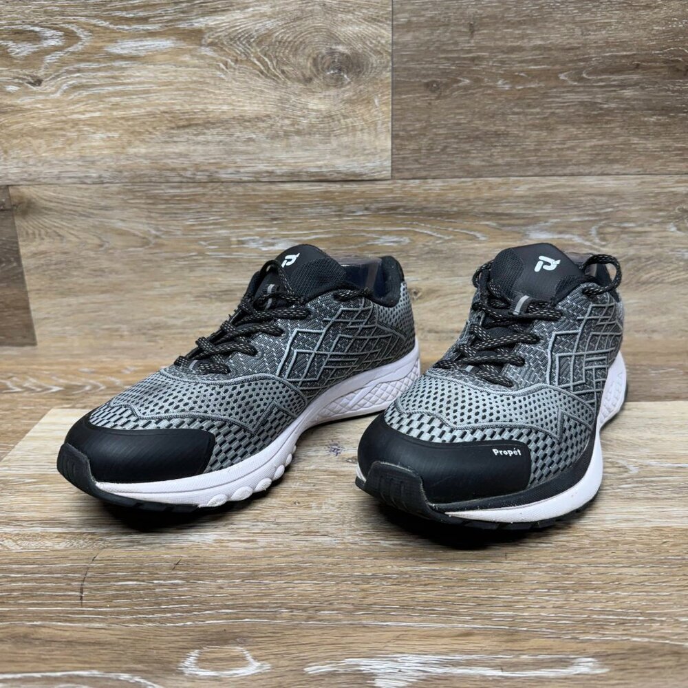 Propet One Sneakers Athletic Shoes Black Gray White Cushioned Women’s Size 10 M